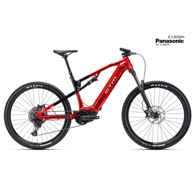 CTM Areon GX férfi Fully E-bike metál piros / fekete