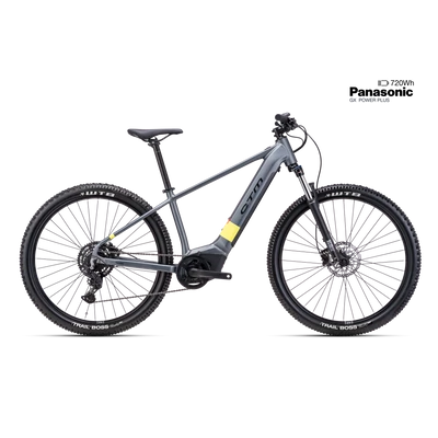 CTM Pulze GX férfi E-bike matt szürke / lime