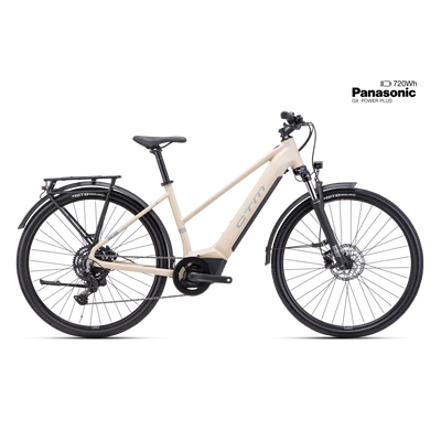 CTM Senze GX Lady női E-bike matt világosbeige / szürke