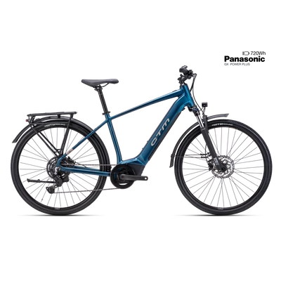CTM Senze GX Man férfi E-bike matt sötétkék / szürke barna