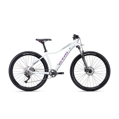 CTM Charisma 4.0 27,5&quot; női Mountain Bike gyöngyház fehér / sötétlila