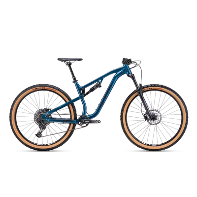 CTM Skaut 2.0 férfi Fully Mountain Bike gyöngyház tengerkék / matt fekete