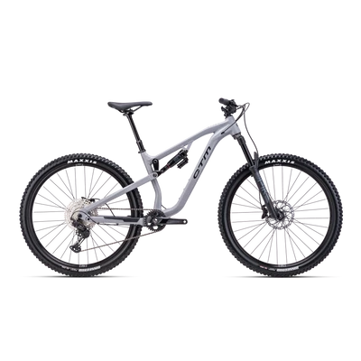 CTM Skaut 4.0 férfi Fully Mountain Bike matt szürke / fekete