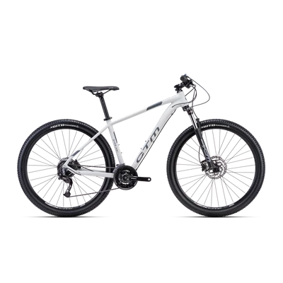 CTM Rambler 1.0 férfi Mountain Bike matt fehér / betonszürke