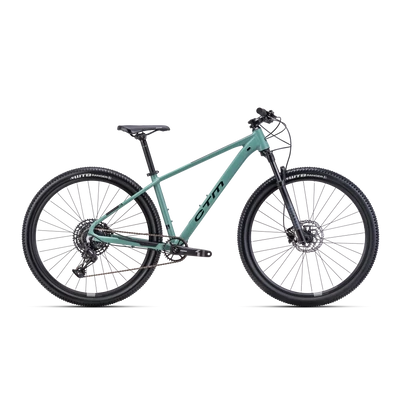 CTM Rambler 4.0 férfi Mountain Bike matt szürkészöld / fényes fekete