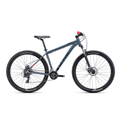 CTM Rein 2.0 férfi Mountain Bike matt kékesszürke / fényes fekete