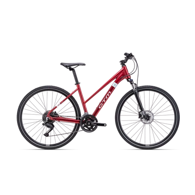 CTM Bora 2.0 női Cross Kerékpár matt sötét piros gyöngyház / hologram