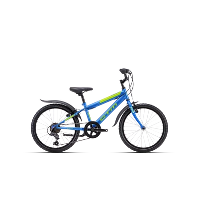 CTM Scooby 1.0 Gyerek Kerékpár selyemfényű kék-zöld