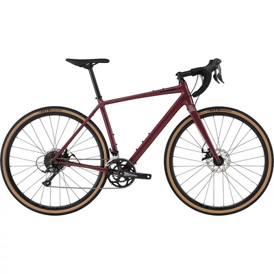 Cannondale Topstone 3 férfi Gravel Kerékpár black cherry