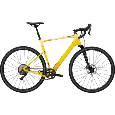 Cannondale Topstone Carbon 2 Lefty férfi Gravel Kerékpár laguna yellow