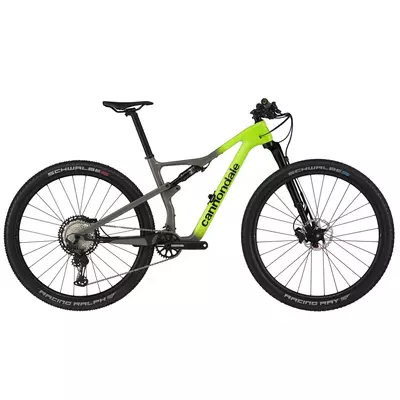 Cannondale SCALPEL 29 Carbon 2 Férfi Fully Mountain Bike stealth grey green