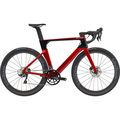 Cannondale System Six Ultegra Országúti Kerékpár candy red