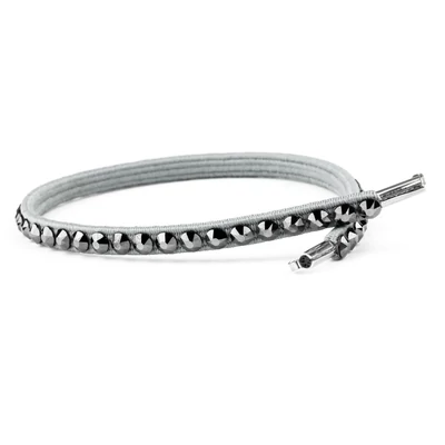 Casco Fejvédő kieg. Swarovski Kristályos Mystyle Zsinór black-chrome