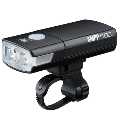 Cateye Lámpa Első Ampp1100 Hlel1100Rc 5Funk/2Led Usb 1100L Fejvédőre