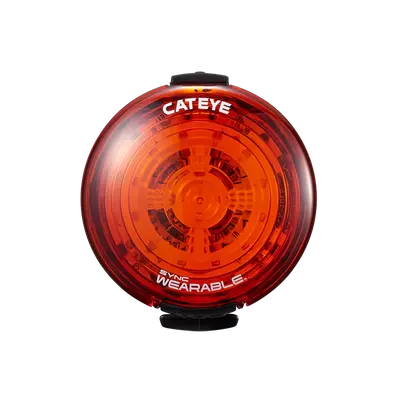Cateye Lámpa Sync Wearable Slnw100 Bárhova Tehető Piros Usb Tölt.