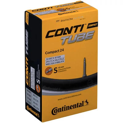 Continental kerékpáros belső gumi 32/47-507/544 Compact 24 S42 dobozos