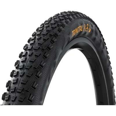 Continental MTB kerékpáros külső gumi 55-622 Trinotal Trail Grip 29x2,2, tubeless ready, fekete/fekete hajtogathatós Skin