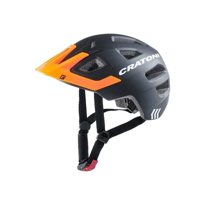 Cratoni Sisak Maxster Pro fekete-narancs S-M 51-56 cm