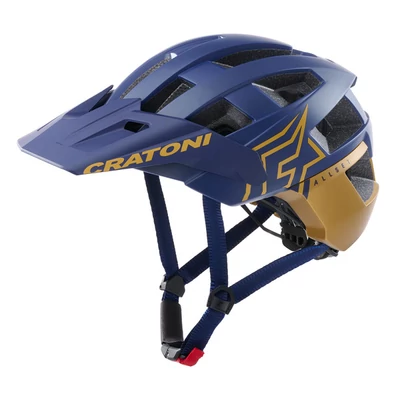 Cratoni Sisak PRO Allset Blue-gold matt