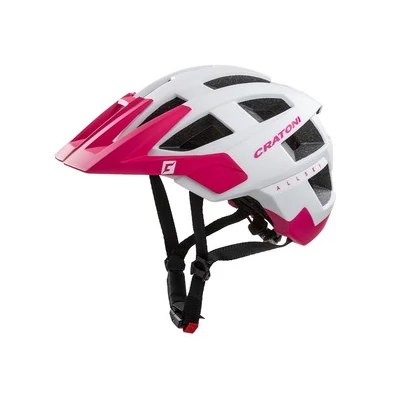 Cratoni Sisak Allset fehér-pink matt M-L 58-61 cm