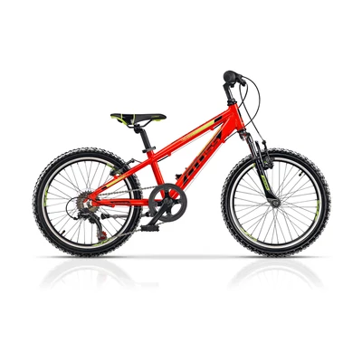 Cross Speedster Junior fiú 20 Gyerek Kerékpár piros