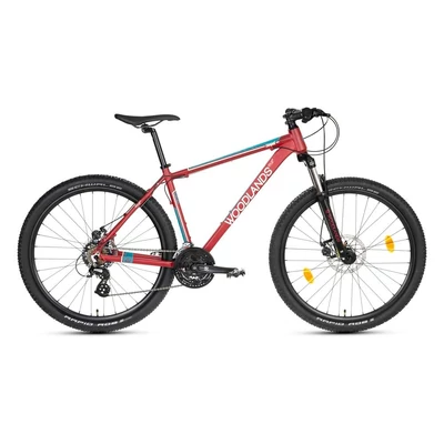 Csepel Woodlands Pro 27,5 Mtb 1.1 21sp Férfi Mountain Bike matt bordó 18&quot;