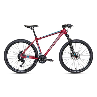 Csepel Woodlands Pro Cues 27,5/18 Mtb 2.1 18Sp férfi Mountain Bike Matt Bordó