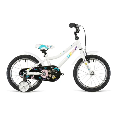 Dema DROBEC 16 Gyerek Kerékpár white pearl