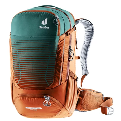 Deuter Trans Alpine Pro 28 kerékpáros hátizsák deepsea-chestnut