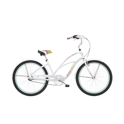 Electra Cruiser Lux 3i női Cruiser Kerékpár bright white