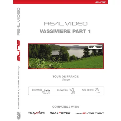 Elite görgőhöz DVD Vassiviere I TdF