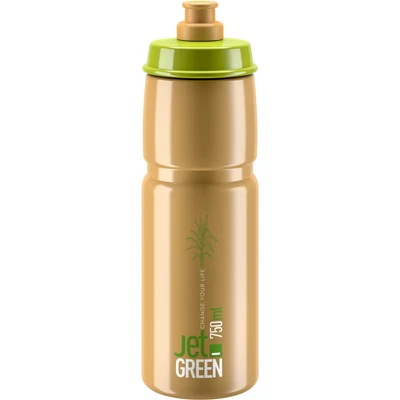 Elite Kulacs Jet Green Barna/Fehér Logo 750ml