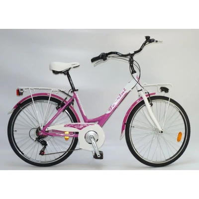 Ferrini Jasmine Lady 26” 45 cm-es ciklámen-fehér