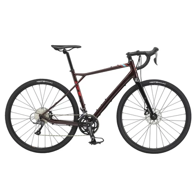 GT Grade Elite férfi Gravel Kerékpár burgundy