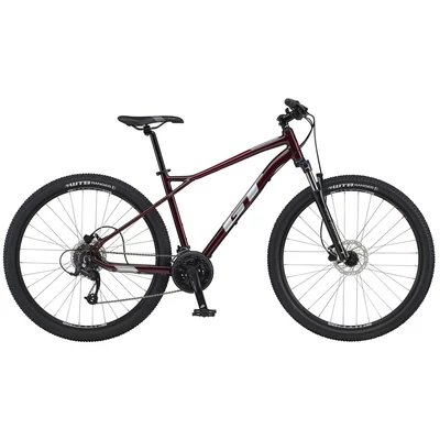 GT Aggressor 27,5 Expert Shimano férfi Mountain Bike burgundy