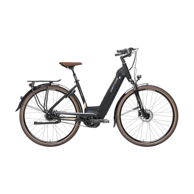 Gepida Bonum Edge Nexus 8 28&quot; 500Wh 2022 női E-bike matt fekete-homok