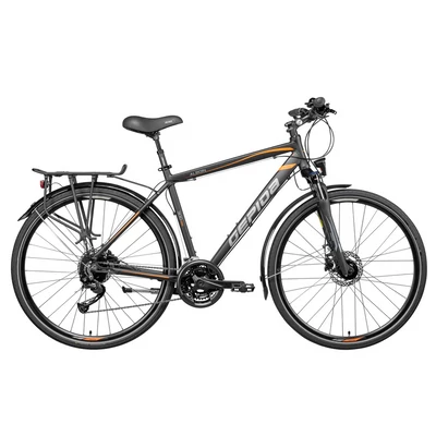 Gepida Alboin 300 Pro 28 M 27S férfi Trekking Kerékpár matt fekete