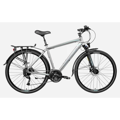 Gepida Alboin 300 Pro 28&quot; M 27S férfi Trekking Kerékpár matt sötétszürke