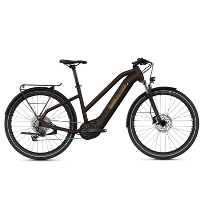 Ghost E-Square Trekking Advanced Y630 Ladies női E-bike Chocolate/Gold