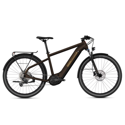 GHOST E-Square Trekking Advanced férfi E-Bike Chocolate/Gold