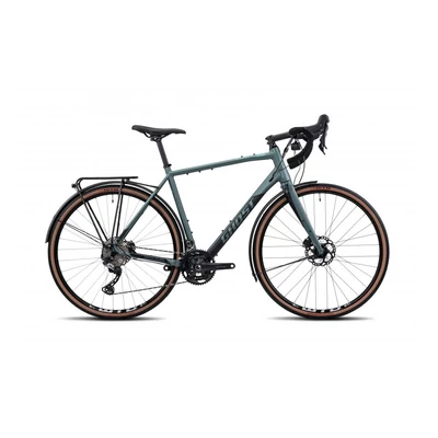 Ghost Road Rage Essential EQ férfi Gravel Kerékpár Green Matt/Metallic Black