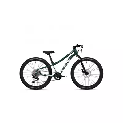 Ghost Lanao 24 Pro Gyerek Kerékpár Metallic Green/Pearl White Gloss