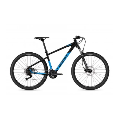 Ghost Kato Universal 27.5 férfi Mountain Bike Black/Bright Blue Gloss