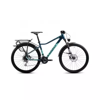 Ghost Lanao EQ 27.5 női Mountain Bike Pearl Poseidon Blue/Light Green Matt