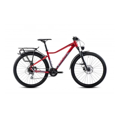 Ghost Lanao EQ 27.5 női Mountain Bike Pearl Red Gloss/Pearl Purple Matt