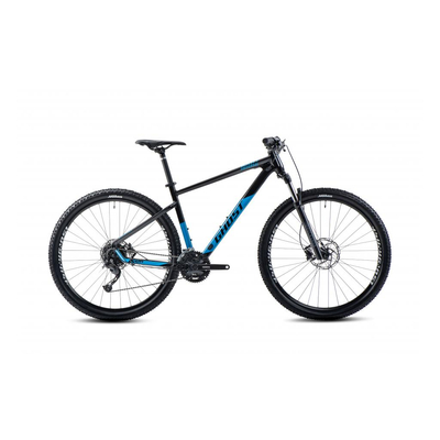 Ghost Kato Universal 29 2022 férfi Mountain Bike Black/Bright Blue Gloss