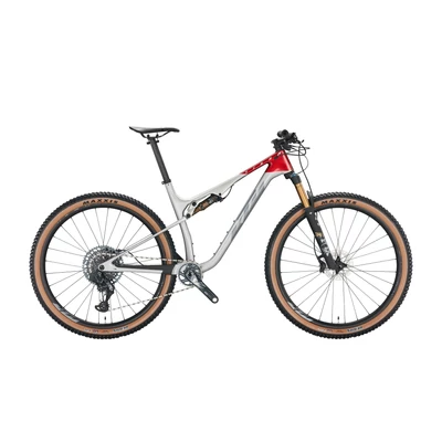 KTM Scarp Mt Prime 2022 férfi Fully Mountain Bike starlight silver (lava+grey)