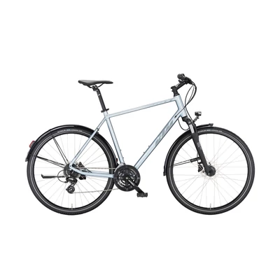 KTM X-Life Track Street 2023 férfi Cross Kerékpár azzurro silver (dark grey + grey)