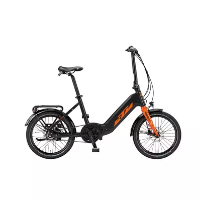 KTM MACINA FOLD 2023 unisex E-Bike black (orange)