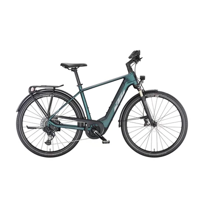 KTM Macina Sport 710 2023 férfi E-bike green purple flip matt (silver+blue)